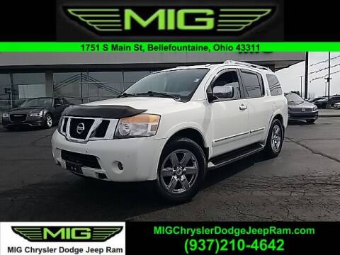 2010 Nissan Armada for sale at MIG Chrysler Dodge Jeep Ram in Bellefontaine OH