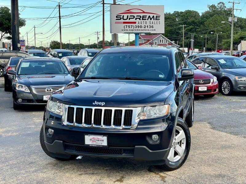 2011 Jeep Grand Cherokee for sale at Supreme Auto Sales in Chesapeake VA