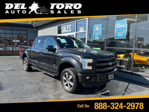 2015 Ford F-150 for sale at DEL TORO AUTO SALES in Auburn WA