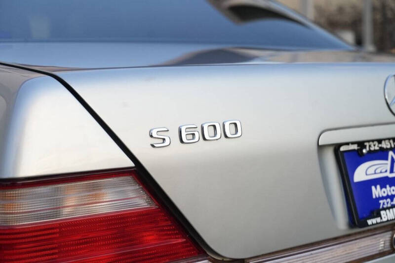 1997 Mercedes-Benz S-Class S 600