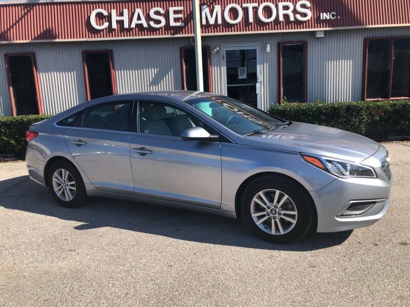 2017 Hyundai Sonata for sale at Chase Motors Inc in Stafford TX