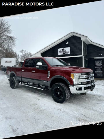 2017 Ford F-250 Super Duty for sale at PARADISE MOTORS LLC in Cambridge MN