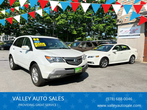 2008 Acura MDX for sale at VALLEY AUTO SALES in Methuen MA