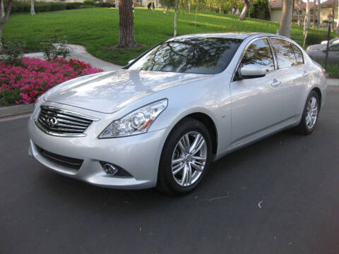 2015 Infiniti Q40 for sale at E MOTORCARS in Fullerton CA