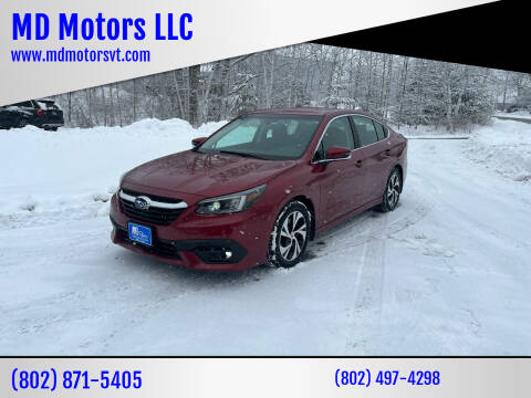2022 Subaru Legacy for sale at MD Motors LLC in Williston VT
