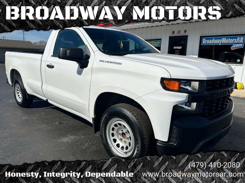 2021 Chevrolet Silverado 1500 for sale at BROADWAY MOTORS in Van Buren AR