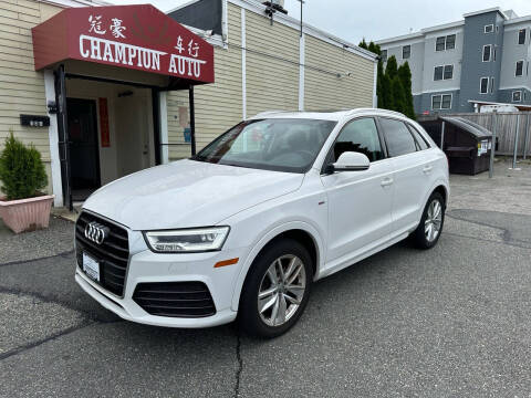 2018 Audi Q3 for sale at Champion Auto LLC in Quincy MA