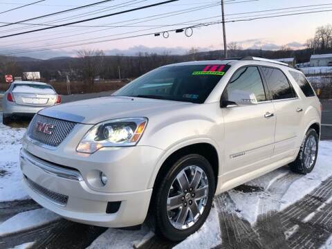2012 GMC Acadia for sale at Best For Less Auto Sales & Service LLC in Dunbar PA