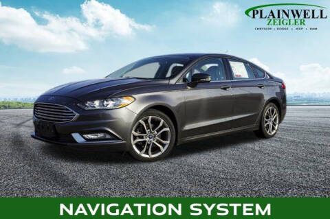 2017 Ford Fusion for sale at Zeigler Ford of Plainwell in Plainwell MI