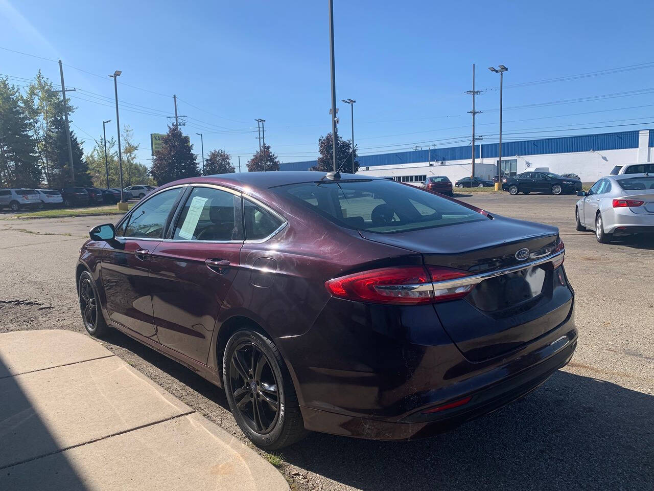 2018 Ford Fusion for sale at Cars On Demand LLC in Lansing, MI