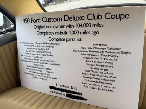 1950 Ford 2 DR Club Coupe