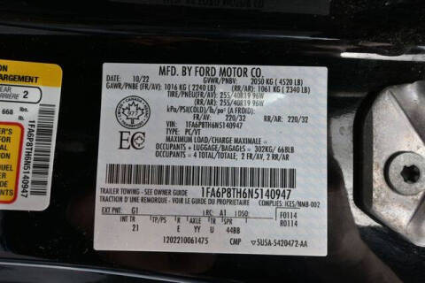 2022 Ford Mustang EcoBoost