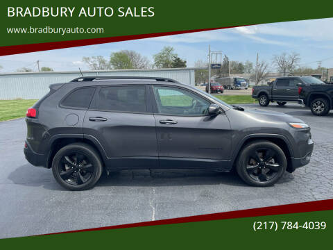 2017 Jeep Cherokee for sale at BRADBURY AUTO SALES in Gibson City IL
