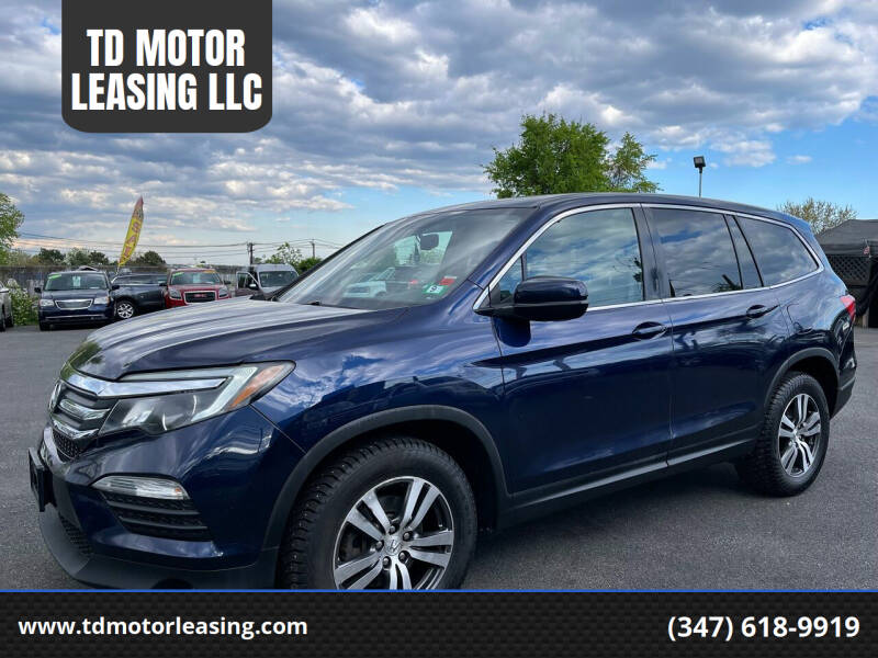 2016 Honda Pilot for sale at TD MOTOR LEASING LLC in Staten Island NY