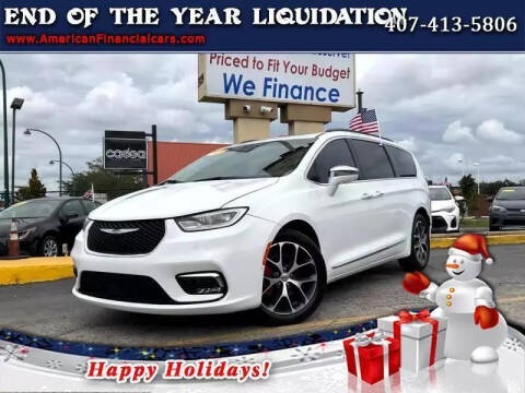 2022 Chrysler Pacifica for sale at American Financial Cars in Orlando FL
