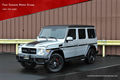 2015 Mercedes-Benz G-Class for sale at Four Seasons Motor Group in Swampscott MA
