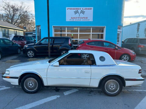 1991 Chrysler TC for sale at Finish Line Motors in Tulsa OK