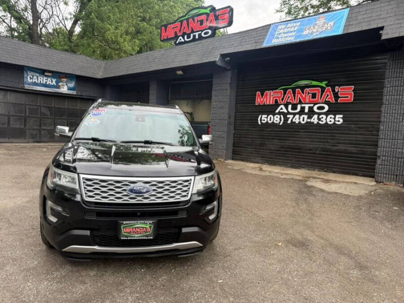2016 Ford Explorer Platinum