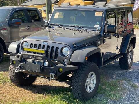 2017 Jeep Wrangler Unlimited for sale at Drive Now Motors in Sumter SC