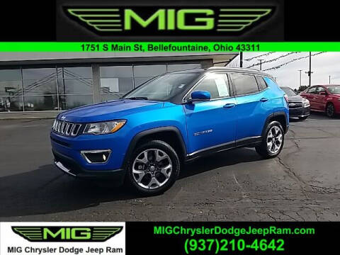 2021 Jeep Compass for sale at MIG Chrysler Dodge Jeep Ram in Bellefontaine OH