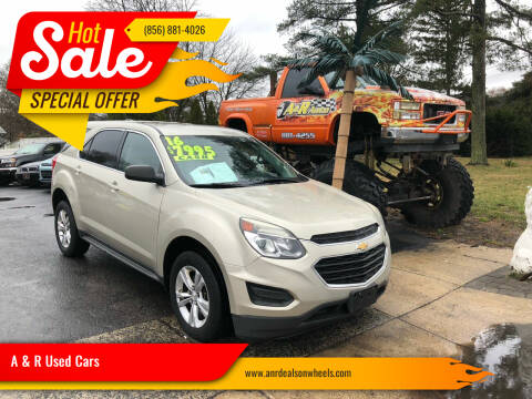 2016 Chevrolet Equinox for sale at A & R Used Cars in Clayton NJ