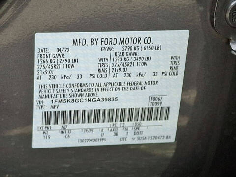 2022 Ford Explorer ST