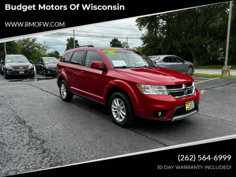 2015 Dodge Journey for sale at Budget Motors of Wisconsin in Racine WI