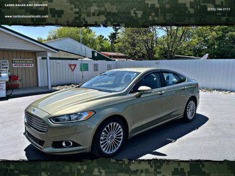 2013 Ford Fusion for sale at LAIRD SALES AND SERVICE in Muskegon MI