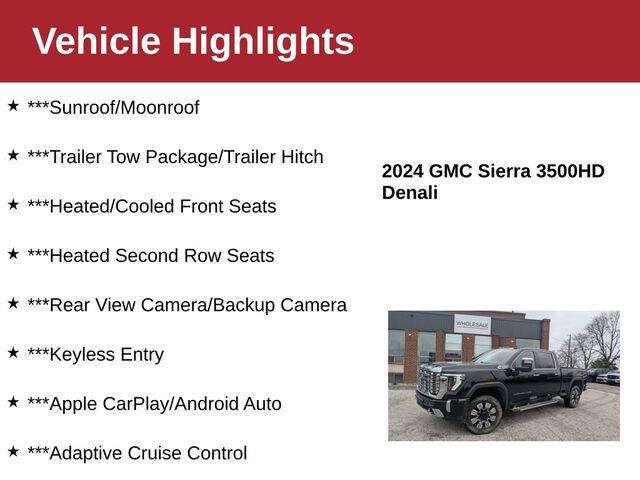 2024 GMC Sierra 3500HD