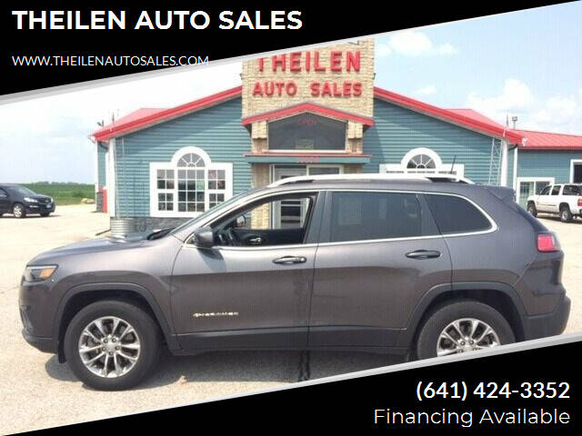 2019 Jeep Cherokee for sale at THEILEN AUTO SALES in Clear Lake IA