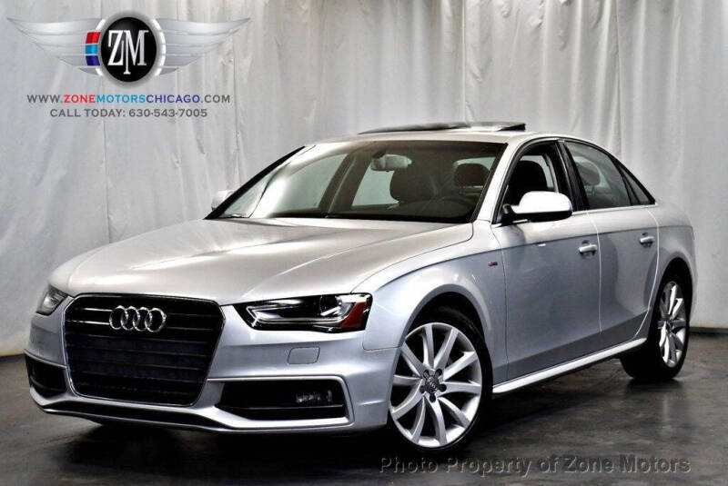 2014 Audi A4 for sale at ZONE MOTORS in Addison IL