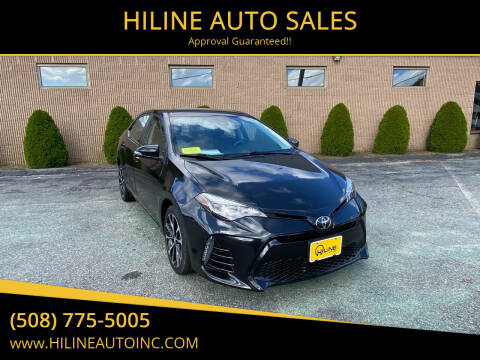 2018 Toyota Corolla for sale at HILINE AUTO SALES in Hyannis MA