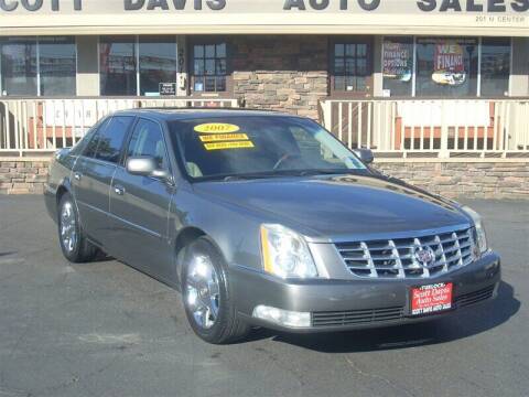 2007 Cadillac DTS for sale at Scott Davis Auto Sales in Turlock CA