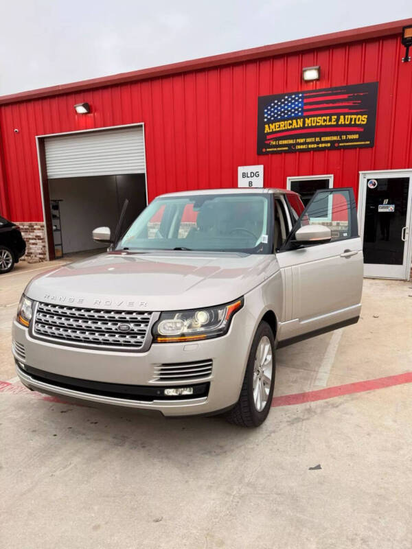 2015 Land Rover Range Rover for sale at American Muscle Autos in Kennedale TX