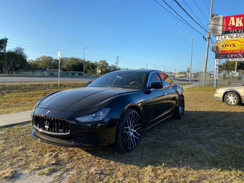 2014 Maserati Ghibli for sale at ONYX AUTOMOTIVE, LLC in Largo FL