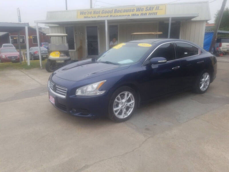 2013 Nissan Maxima for sale at Taylor Trading Co in Beaumont TX
