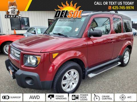 2008 Honda Element for sale at Del Sol Auto Sales in Everett WA