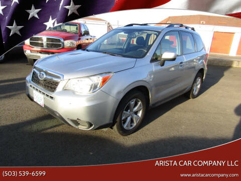 2015 Subaru Forester for sale at ARISTA CAR COMPANY LLC in Portland OR