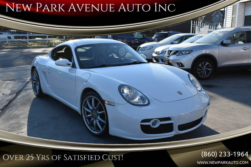 2007 Porsche Cayman for sale at New Park Avenue Auto Inc in Hartford CT