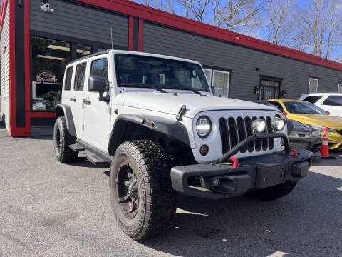 2013 Jeep Wrangler Unlimited for sale at ATNT AUTO SALES in Taunton MA