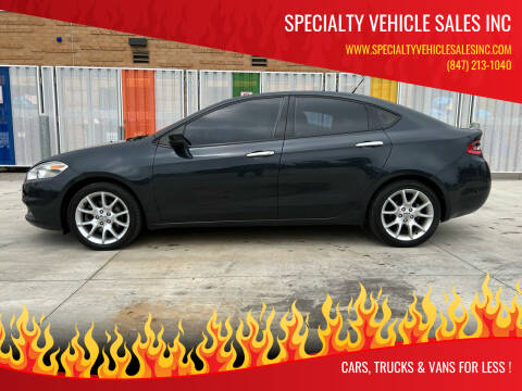 2013 Dodge Dart for sale at SPECIALTY VEHICLE SALES INC in Skokie IL