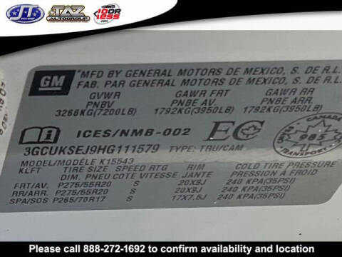 2017 Chevrolet Silverado 1500