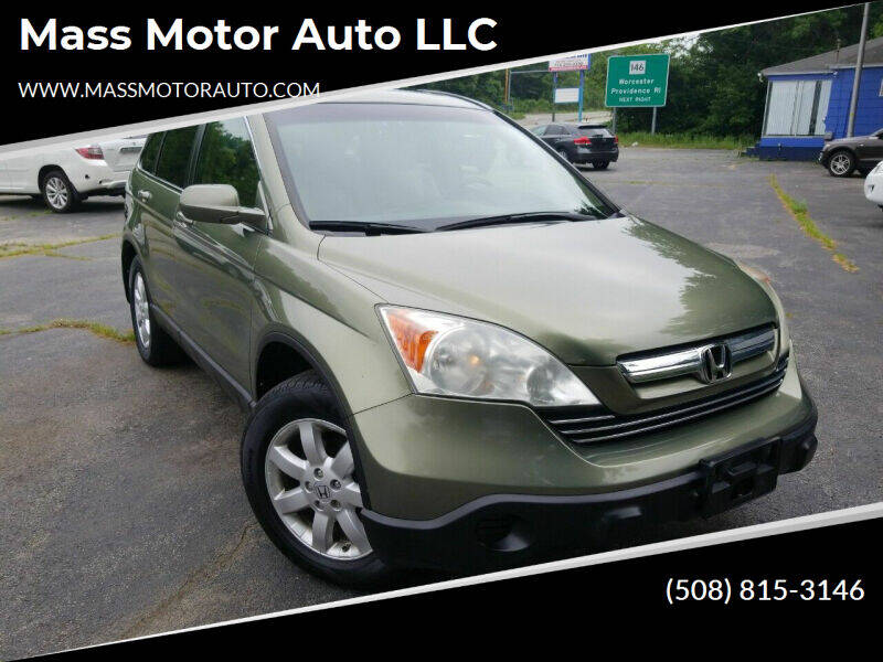 2009 Honda CR-V for sale at Mass Motor Auto LLC in Millbury MA