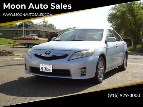 2011 Toyota Camry Hybrid for sale at Moon Auto Sales in Sacramento CA