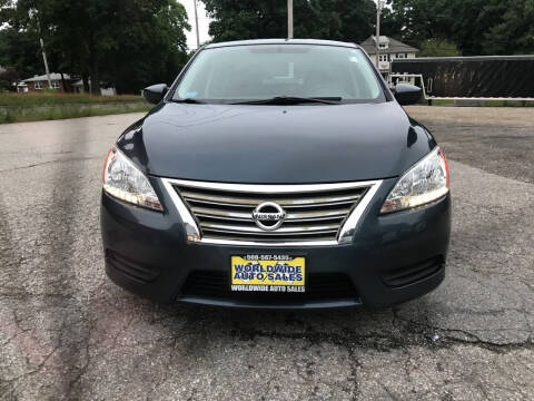 2013 Nissan Sentra for sale at Worldwide Auto Sales in Fall River MA