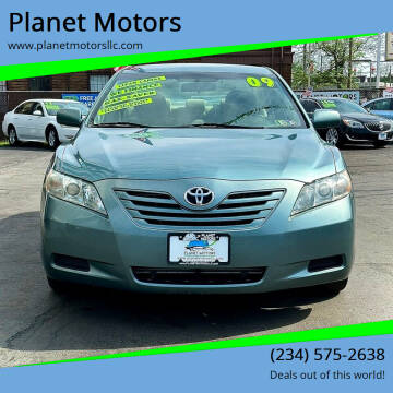 2009 Toyota Camry for sale at Planet Motors in Youngstown OH