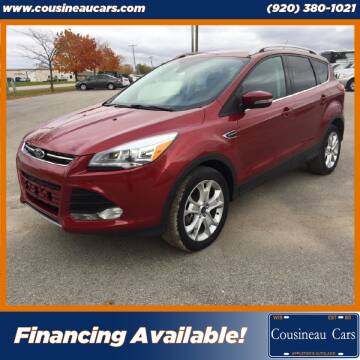 2016 Ford Escape for sale at CousineauCars.com in Appleton WI