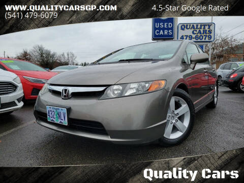 2007 Honda Civic for sale at Quality Cars in Grants Pass OR