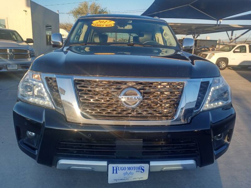 2017 Nissan Armada for sale at Hugo Motors INC in El Paso TX