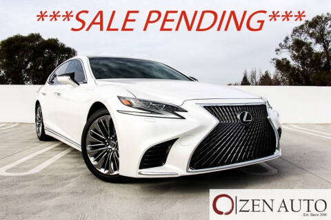 2020 Lexus LS 500 for sale at Zen Auto Sales in Sacramento CA